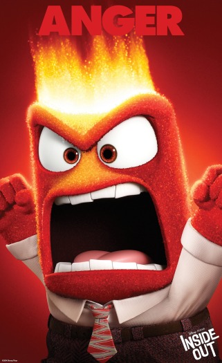 "INSIDE OUT" (Pictured) ANGER. ©2014 Disney•Pixar. All Rights Reserved.