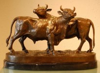 Bronze-Double-Bull-AL134-