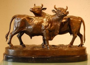 Bronze-Double-Bull-AL134-