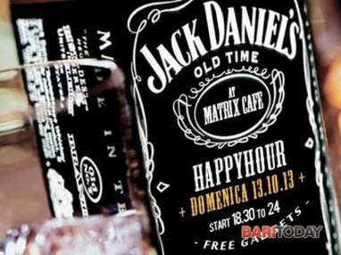 domenica 13.10 - happy hour @ matrix - jack daniel's party