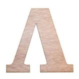 lambda_wooden_letter